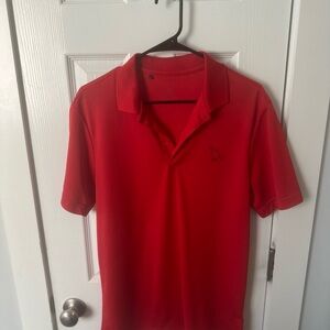 Adidas Vibrant Red Polo Shirt
